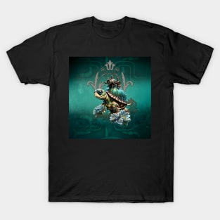 Unique steampunk turtle. T-Shirt